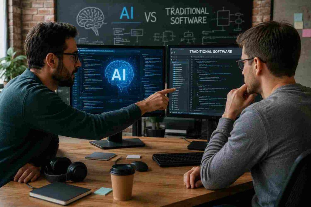 AI vs Traditional Software What’s Changing in 2026