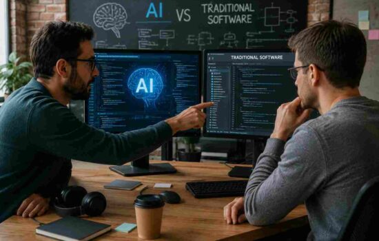AI vs Traditional Software What’s Changing in 2026