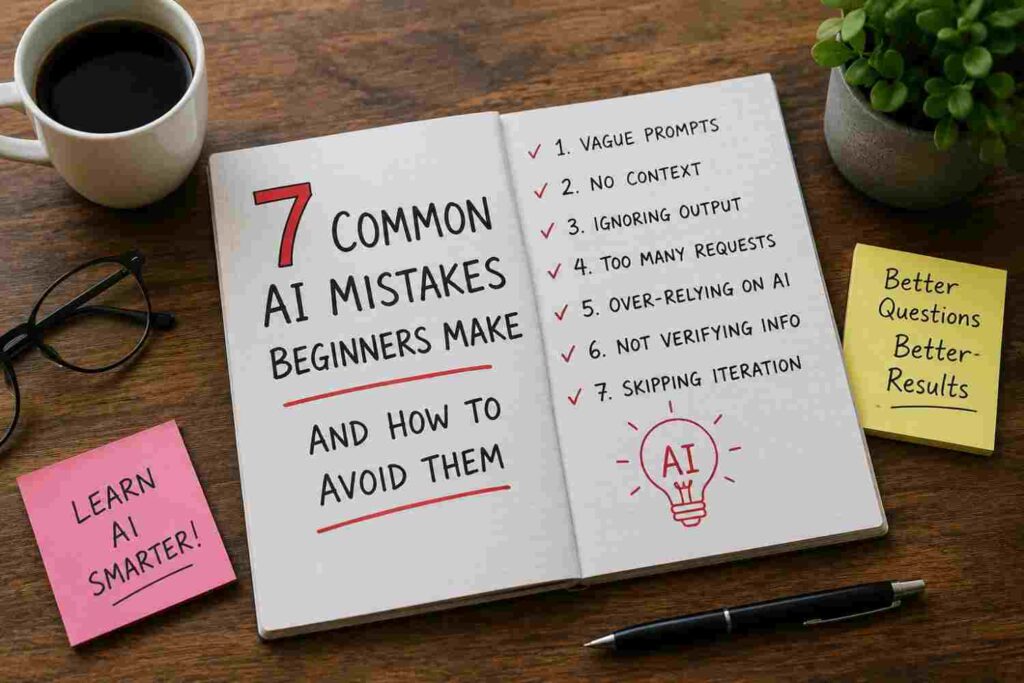 7 Common AI Mistakes Beginners Make (And Fixes)