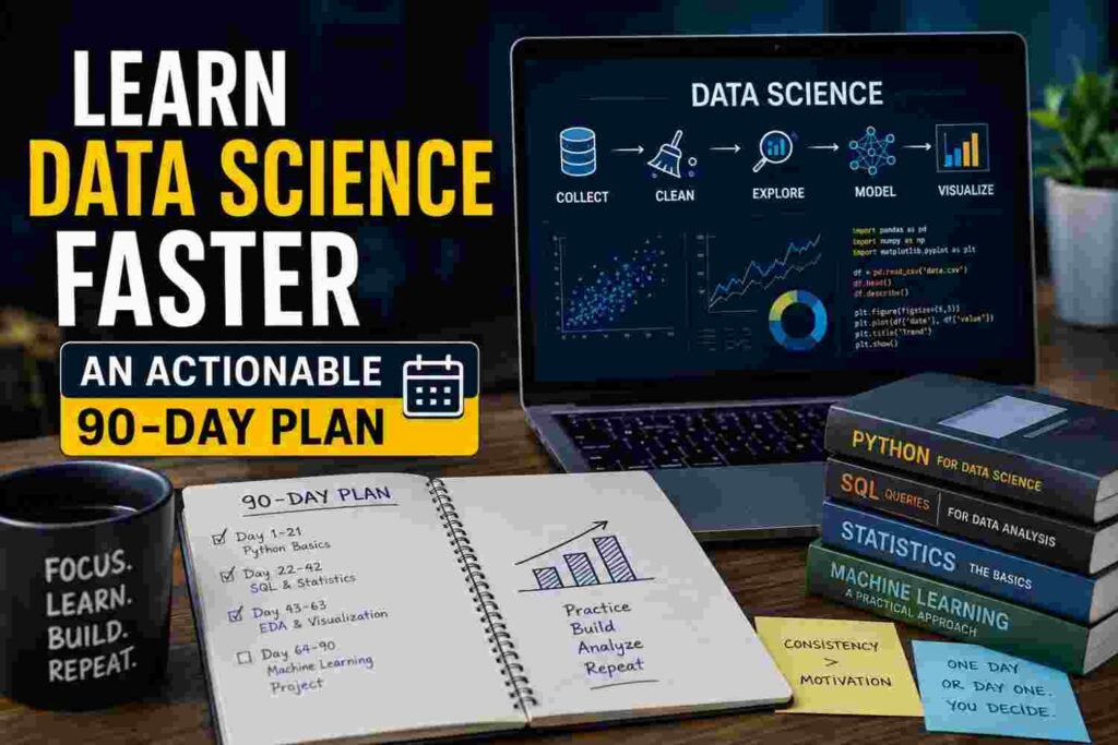 Learn Data Science Faster An Actionable 90-Day Plan